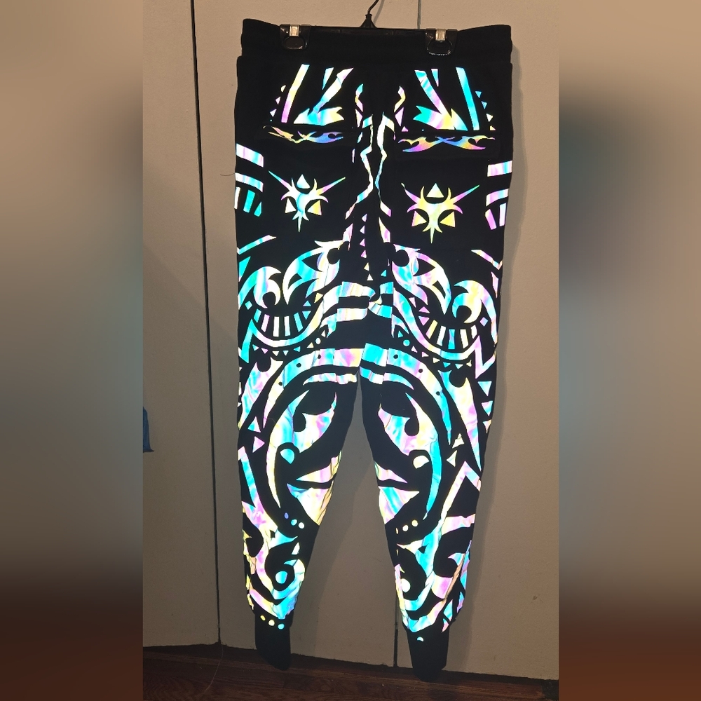 CLUB EXX, Dolls Kill, L, Light Reactive Clubbing Sweatpants